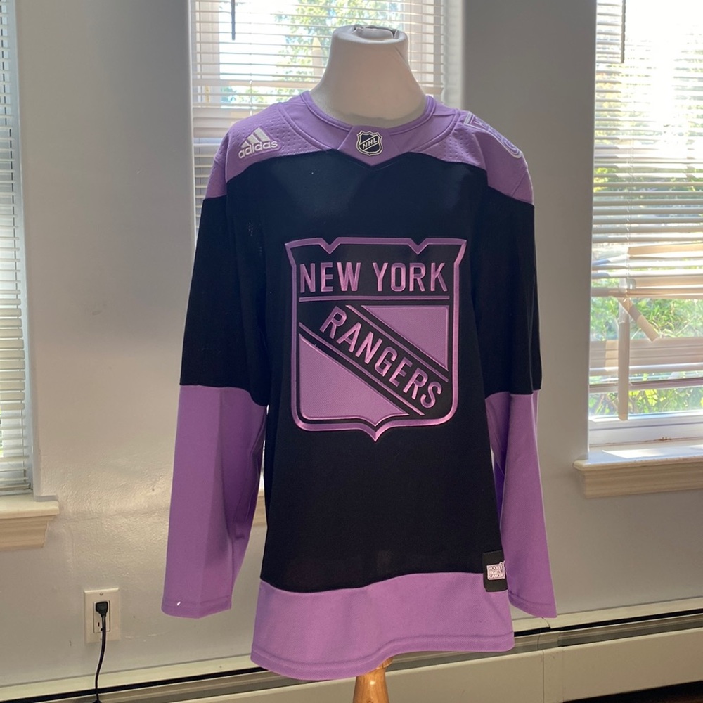 NY Rangers ‘Hockey fights cancer’ Jersey